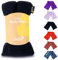 Zhu-Zhu Unscented Body Wrap - Microwavable Wheat Bag - Navy Fleece Heat Therapy Hot Pack - Microwave Heated Soothing Wheat Bags