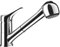 Schock 511120CHR Leva Küchenarmatur, Chrom