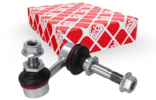 febi bilstein 42992 Verbindungsstange mit Sicherungsmuttern, 1 Stück | Kompatibel mit: LEXUS IS II