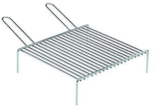 Graticola barbecue Metalplast pesante con piedi 50x35 [METAPLAST]