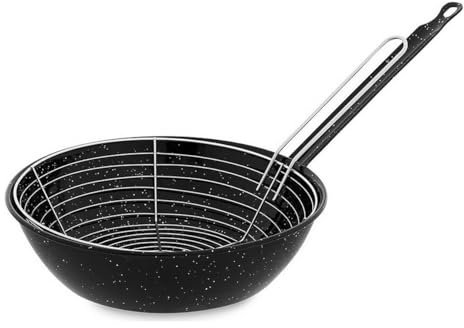 VAELLO 75459 SARTEN FREIDORA con CESTILLO 26CM, Alloy Steel, Neutro, 26 cm