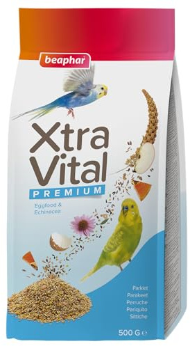 Beaphar Xtra Vital Parakeet and Budgie Food 500 g