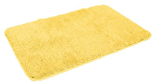 Kinzler J-10004/06 gelb Badematte, Mikrofaser, 50x80 cm