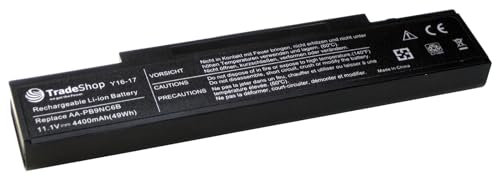 Hochleistungs AKKU 4400mAh schwarz für Samsung NP-R425 NT-R425 R525 NP-R525 NT-R525 R431 NP-R431 NT-R431 R540 NP-R540 NT-R540 RC408 NP-RC408 NT-RC408 RC508 NP-RC508 NT-RC508 RC708 NP-RC708 NT-RC708