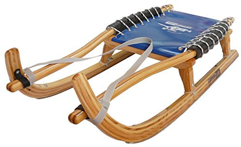 Freizeitrodel German Luge 120D natur Lenkriemen aus Gurtband