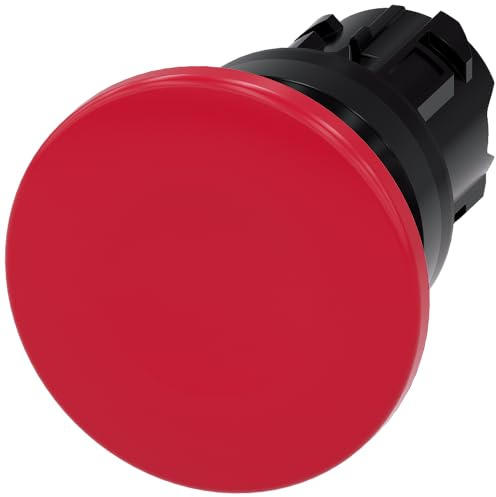 Siemens SIRIUS ATC Taster Pilz 22 mm rund Kunststoff Rot 40 mm momentaneo