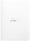 RHODIA 119181C - Carnet Piqué White - A5 14,8 x 21 cm - Petits Carreaux - 96 pages - Papier Clairefontaine Blanc 80 g/m² - Couverture en Carte Enduite Souple, Résistante et Imperméable - Classic