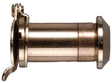 Spy Hole Viewer 20-35mm Long White Gold Chrome - Door Viewer 20-35mm Brass