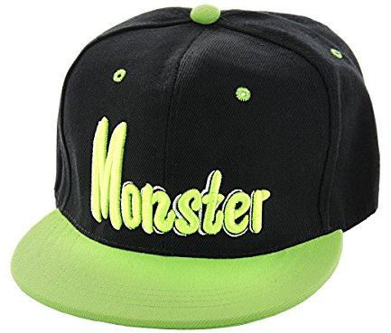 Alsino Snapback Starter Hat Hip Hop Cap Schirmmütze Baseballcap Baseball Mütze Käppi, Variante wählen:Cap-82 Monster