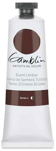 Gamblin Artist Oil 37Ml Burnt Umber by Gamblin