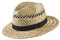 Scippis Country Strohhut Herren Damen – Sommerhut im Farmer-Look mit Luftdurchlässen – atmungsaktiv & leicht – Sonnenhut aus Naturstroh mit Band – Outdoorhut für Garten, Strand, Festival, XL