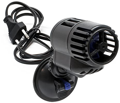 SunSun JVP-110A Pompe de brassage Wavemaker, 2000 l/h 3 W, fixation par ventouse, pour aquarium, eau de mer, eau douce, eau saumâtre, pompe de circulation
