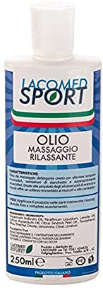 Lacomed Lacomed olio rilassante massaggio tubo da 250ml