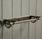 Bowley & Jackson Vintage style cast iron GWR wall mounted kitchen roll holder