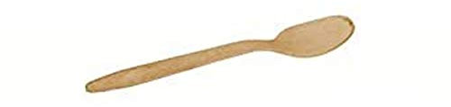 100 Petites Cuillères Bois de Bouleau - 11 cm
