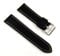 Eulit Uhrenarmband Leder schwarz 24mm passend zu Zeppelin 23852S