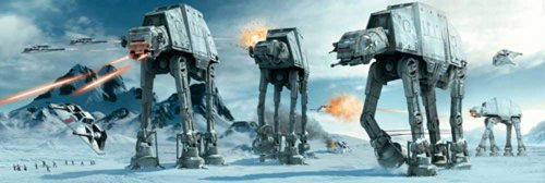 Empire Poster de porte Star Wars TB-TT sur Hoth – Dimensions : env. 158 x 53 – poster vous recevrez un poster surprise de la taille 61 x 91,5 cm