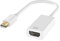 Ewent EW-140503-001-B-P Adattatore Mini Displayport Thunderbolt a HDMI con Risoluzione Full HD 1080p Cavo Covertitore Displayport 1.1, per Apple Mac, MacBook, MacBook Pro, MacBook Air, Surface Pro, Thinkpad Carbon