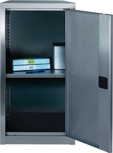 Werkzeugschrank H1000xB500xT500mm Edelstahl 1 Boden Trgf. 75kg/Boden