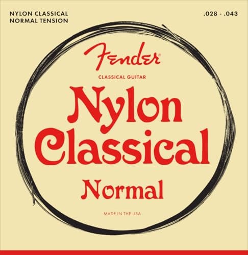 Fender Nylon Acoustic Strings (BQ 12 Sets) Small Medium Large X-Large 2X-Large,0730100400