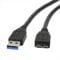 AAA PRODUCTS - High Grade - USB 3.0 Cable for SanDisk Extreme 500 Portable SSD/SanDisk Extreme 510 Portable SSD with Water Resistant – Length: 1m
