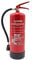 Feuerlöscher 6 Liter Schaum | Brandklasse A und B | mit Halterung | Manometer | Prüfnachweis & gratis ANDRIS® Feuerlöscher Symbolschild Folie