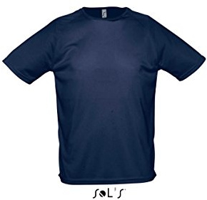 Sols - Raglan Sport T-Shirt L,French Navy