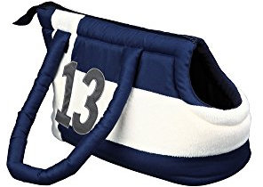Trixie 36236 Tasche Last Treasure 21x25x37cm, blau-weiß
