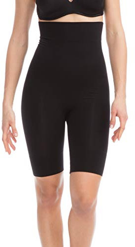 FarmaCell 603 (Nero, XL) Guaina Contenitiva Donna, Intimo Modellante Pancia Piatta, Push-Up Glutei, Made in Italy