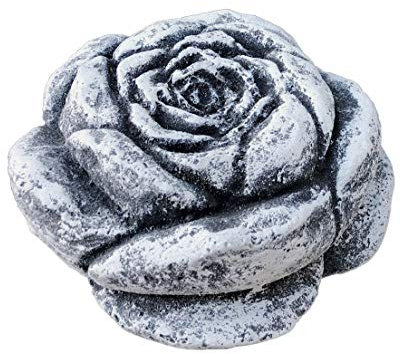 stoneandstyle Stein Blüte, massiver Steinguss, Frost- und wetterfest