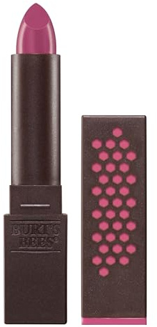 Burt's Bees Lipstick, 512 Fuchsia Flood, 0.12 oz
