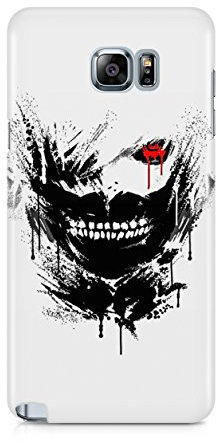 Tokio Ghoul Ken Kaneki Rough pintura rígida de plástico funda skin cover para Samsung Galaxy Note 5