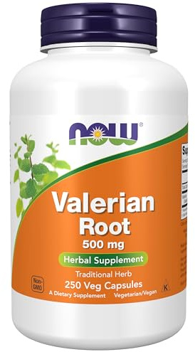 NOW Foods Supplements, Valerian Root (Valeriana officinalis) 500 mg, Herbal Supplement, 250 Veg Capsules