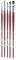 Da Vinci 5269 Lot de 5 pinceaux en Fibre synthétique – College – Couleurs à l'huile et Acrylique – Marron