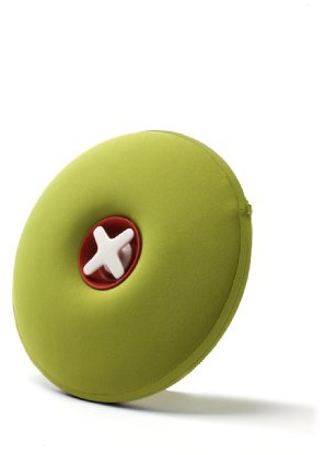 Authentics 1230037 Wärmflasche PILL / inkl. Neoprenhülle / limettengrün