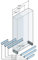 abb-entrelec – Deckel für Sockel 800 Struktur (2U)-L