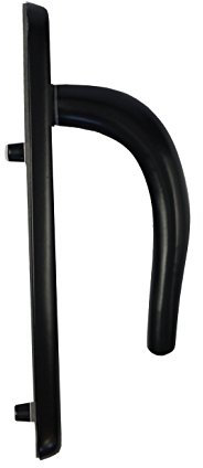 TS007 2* High Security Black Anti Snap Door Lever Handle