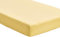 Dudu N Girlie Cot Bed Cotton Fitted Sheets | Cot sheets 140 x 70 Fitted Cotton | Jersey Soft Besheet Hypoallergenic Fully Elasticated Skirt Breathable (Single Pack, Yellow)