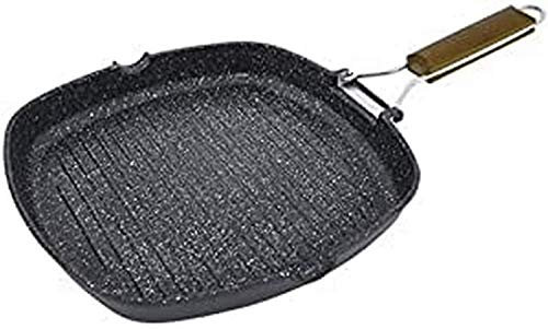 Jata Hogar GMA24 Kilimanjaro Grill, Aluminium, Schwarz, 24 cm