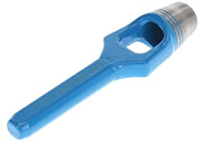 GEDORE Emporte-pièce pour matériaux tendres, Ø 22 mm, Caoutchouc, Cuir, Joints, Tissus, Rond, Longueur 160 mm, Emporte-pièce, 570022