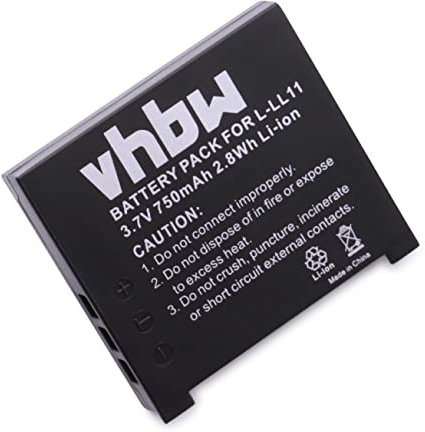 vhbw Akku kompatibel mit Logitech MX Air, M-RBQ124 kabellose Maus (750 mAh, 3,7 V, Li-Ion) - Ersatz für 190310-1000, 190310-1001, L-LL11, NTA2319, 831409, 831410