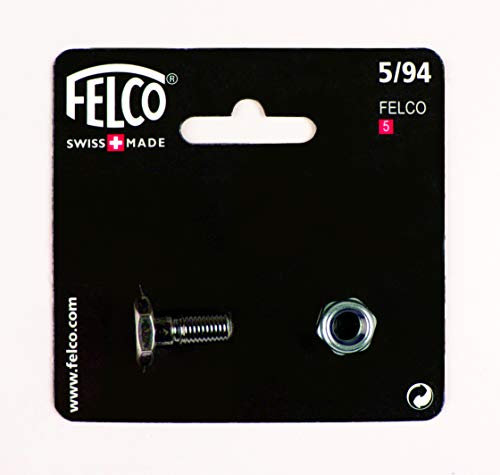 Felco Spares Replacement Nut and Bolt Set for Felco 5- 5/94 Made in Switzerland, Black