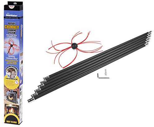 Gardus Inc RCH205-B Sooteater Rotary Chimney Cleaning System, Pack of 1