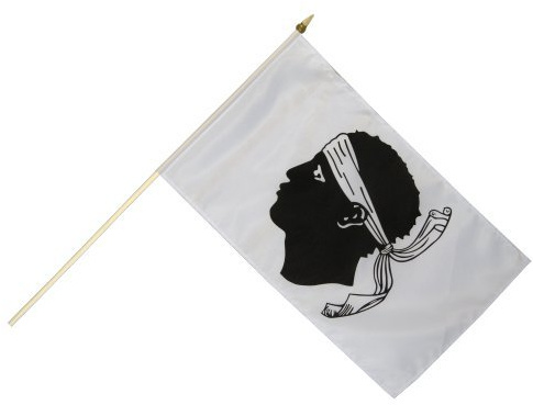 Digni® Drapeau France Corse sur hampe