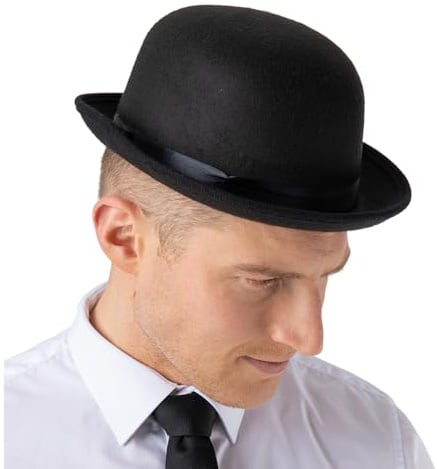 Wicked Costumes Adult Bowler Hat Fancy Dess Accessory