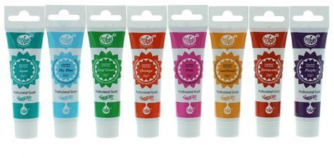 Rainbow Dust ProGel Professional Food Colouring Set - Summer Colours by Rainbow Dust