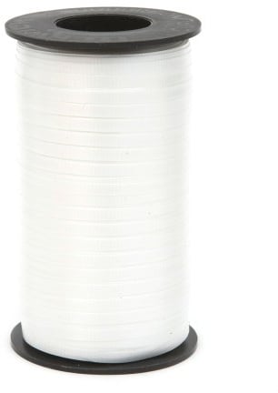 Berwick 1 01 3/16 Wide Splendorette Crimped Curling Ribbon for Gift Wrapping and Hair Bows, 500-Yard Spool, White