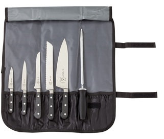 Mercer Culinary M21850 Renaissance Knife Roll Set, 7-Piece