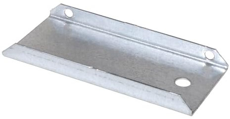 Simon Rack Organizador Herramientas Pared, Soporte para Metro, 132 x 65 x 15 mm, Color galvanizado