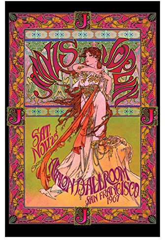 Close Up Janis Joplin Poster Bob Masse (61cm x 91,5cm)